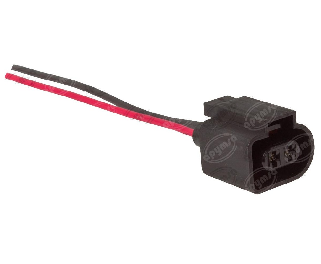 CONECTOR REGULADOR BOSCH 2TERMINALES ALTERNADOR ,SENSOR CIGUEÑAL, ARBOL LEVAS, VW, MB NACIONAL IB225C