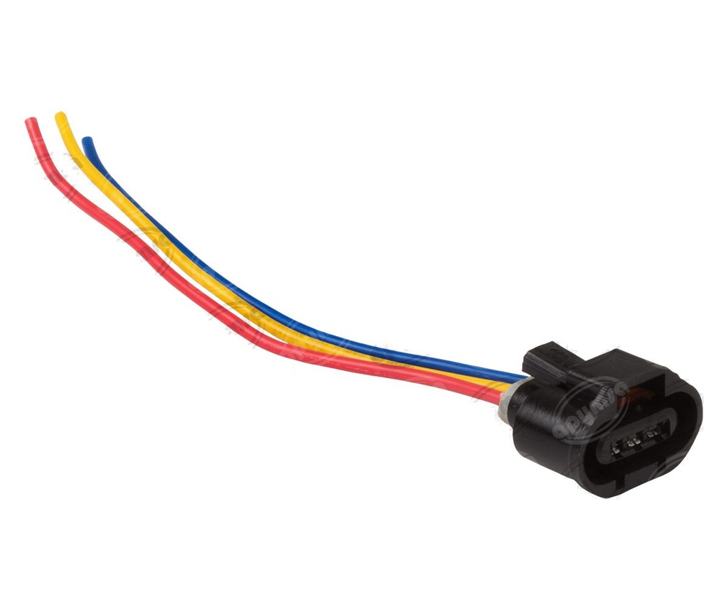 CONECTOR SENSOR TPS 3TERMINALES POCISION ACELERACION FORD ( GRIS Y NEGRO ) NACIONAL 1453905