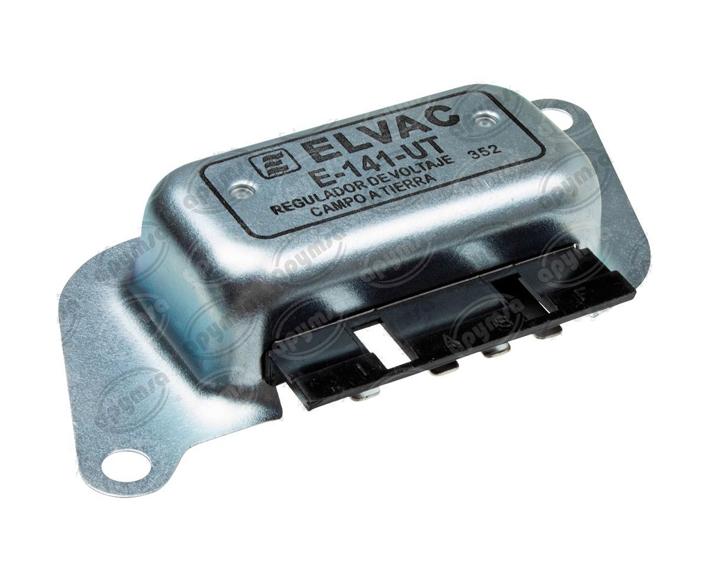 REGULADOR ALTERNADOR FORD 1G, ER/EF 12V 70A REFORZADO ELVAC E-141XR