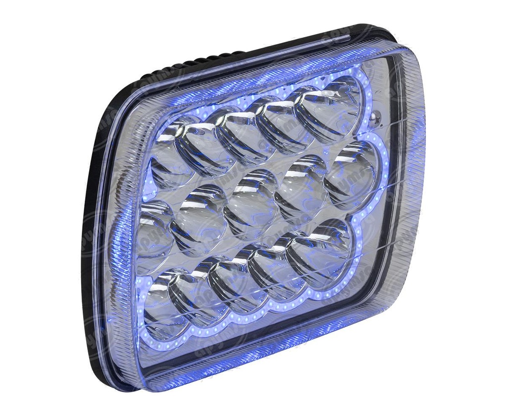 UNIDAD SELLADA 12V H6054 LUZ ANGEL AZUL STAR H6054 BLUE