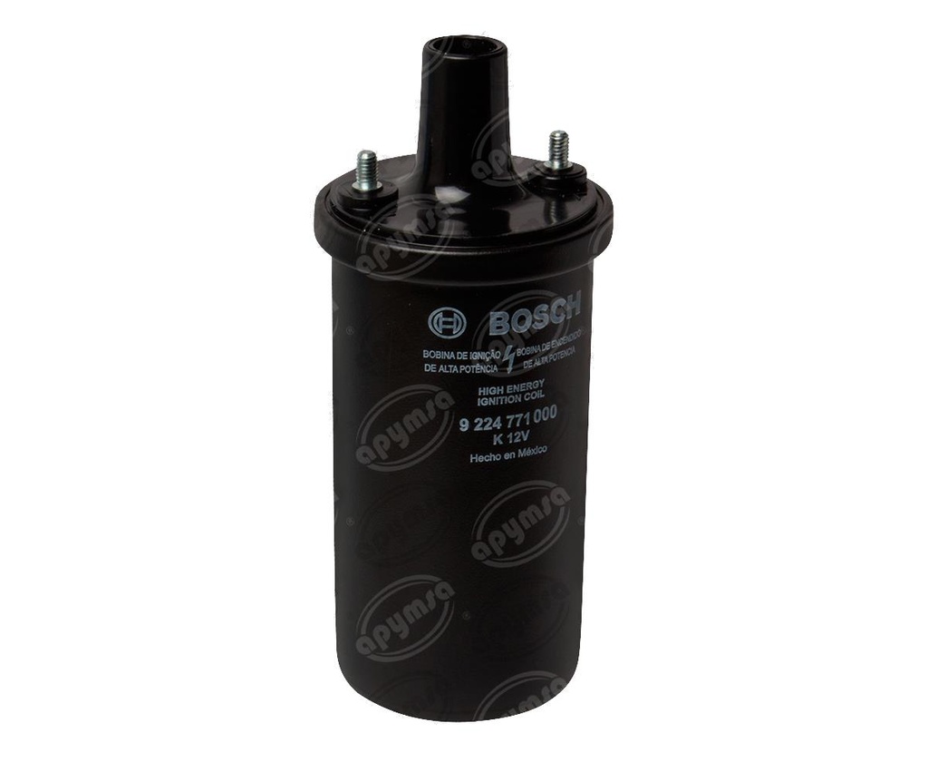 BOBINA DE BOTELLA ENCENDIDO ELECTRONICO CON RESISTENCIA VW BOSCH 9 224 771 000