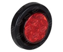 PLAFON LEDS ROJO TRASERO 12-24V 2" SELLADO STAR 1780034