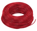 CABLE INSTALACION ROJO # 12 100M PLASTICO ROLLO 12-100