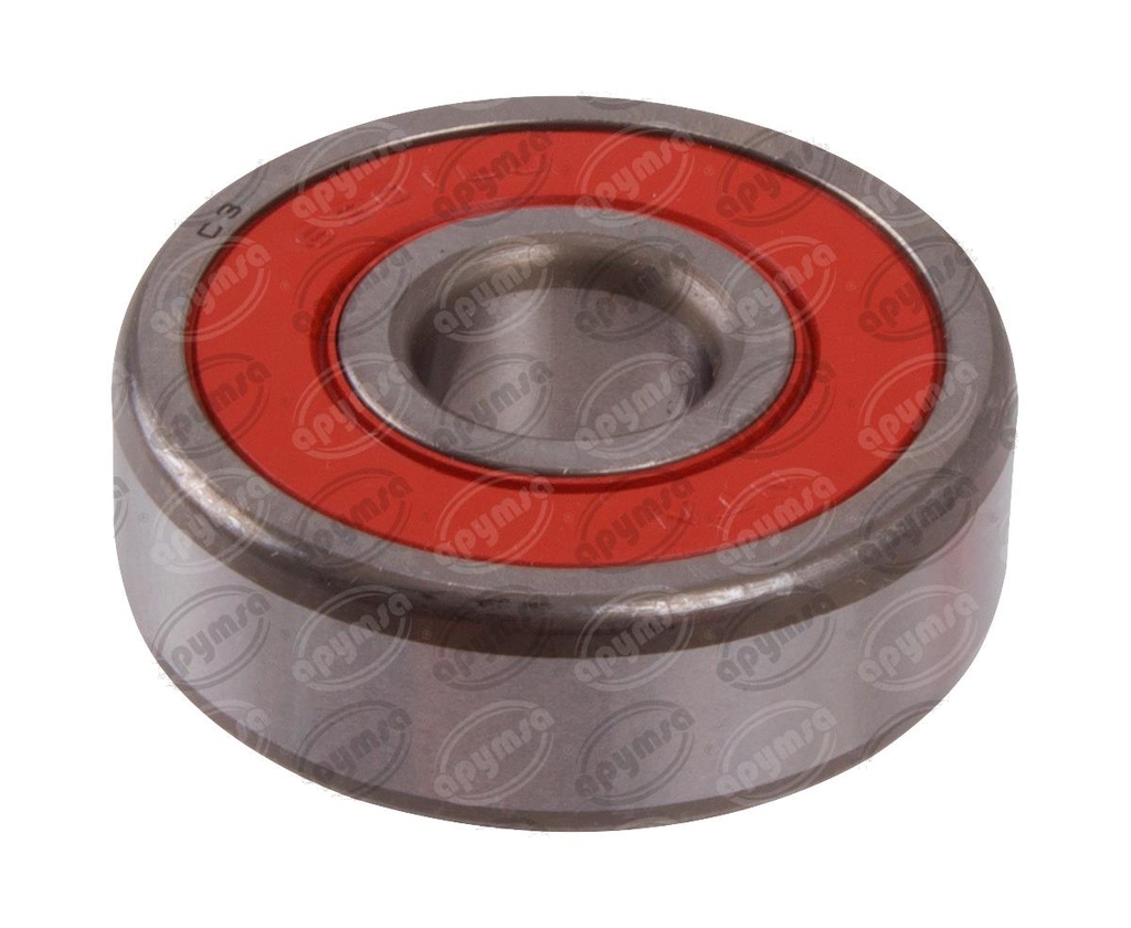 COJINETE STARTER DELCO, MITSUBISHI 39MT, PLGR, OSGR 6301 SELLO HULE PARA ARMADURA LADO COLECTOR NTN 6301-2RS