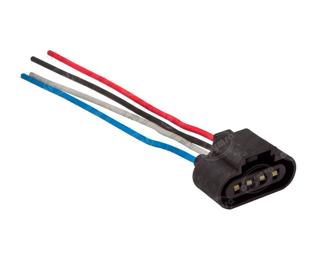 CONECTOR BOMBA DE GASOLINA 4 HEMBRATERMINALES NUEVO DISEÑO CHEVROLET NACIONAL 1454512