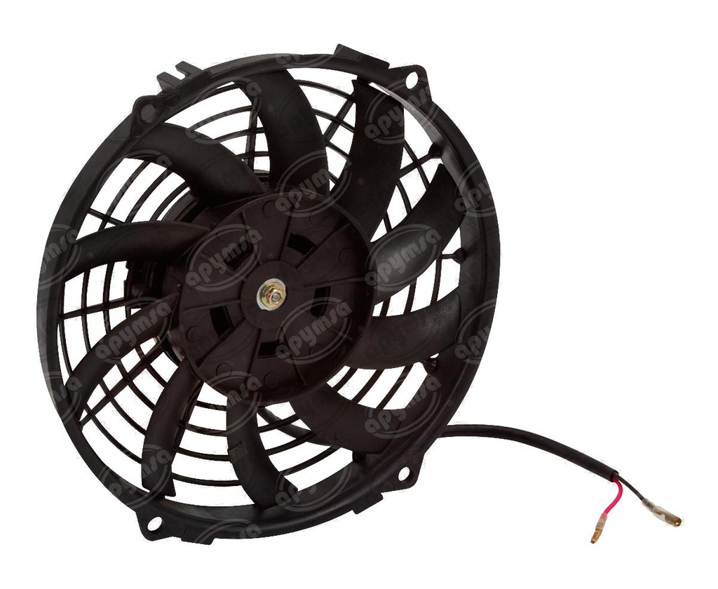 MOTOVENTILADOR RADIADOR COMPLETO CW 8" 12V UNIVERSAL GIRO DERECHO CARFAN MV 2V UNI