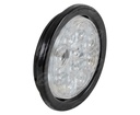 PLAFON LEDS TRASERO MICA TRANSPARENTE 4" 10 LEDS 12V - 24V SELLADO UNIVERSAL TRAKTOLAMP 8000C 