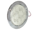 PLAFON LEDS TRASERO MICA TRANSPARENTE 4" 10 LEDS 12V SELLADO METALICO ATORNILLABLE TECNOLAMP 776