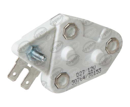 [GT3258802] REGULADOR ALTERNADOR DELCO 10SI, 20SI, 27SI, 29SI, 30SI, 40SI, IR/EF 12V CON BORNE REWARD 35-105