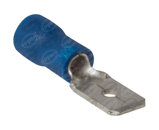 [GT4144000] TERMINAL INSTALACION ENCHUFE ZINC AZUL MACHO IMPORTADO TIEM