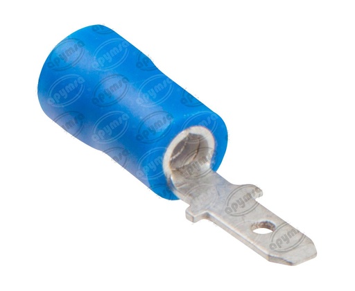 [GT4144200] TERMINAL INSTALACION ENCHUFE ZINC AZUL MACHO MINI ACOSA TIEM-1 