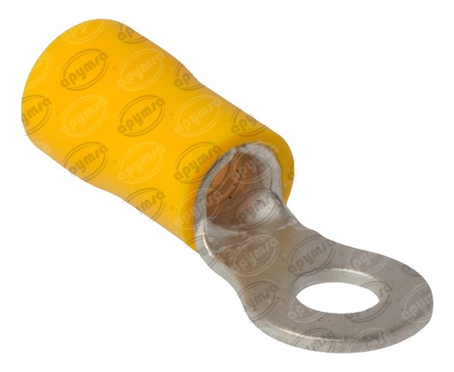 [GT4104000] TERMINAL INSTALACION REDONDA ZINC AMARILLO 5/32" ACOSA R-5/32 