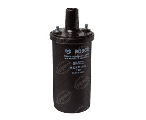 [GT0538000] BOBINA DE BOTELLA ENCENDIDO ELECTRONICO  CON RESISTENCIA BOSCH 9 224 771 002