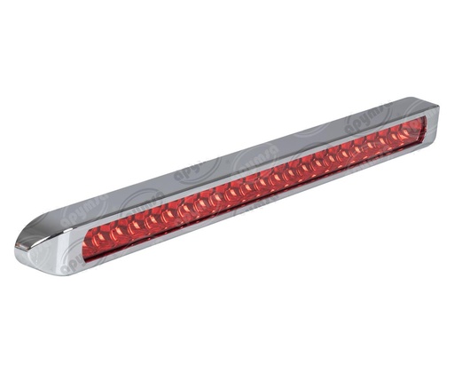 [GT1780010] PLAFON LEDS ROJO POSICION LATERAL 12-24V BARRA CON BICEL STAR 1780010