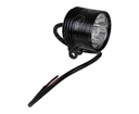 FARO AUXILIAR LED MOTOCICLETA 6 LEDS, LUZ NORMAL Y DESTELLO, 8V-80V IMPORTADO L6-CTY-FGB