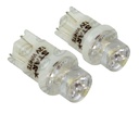 BOMBILLA LEDS 158 T10 BLANCO 12V 1 LEDS 2PZ PLANO STAR 158