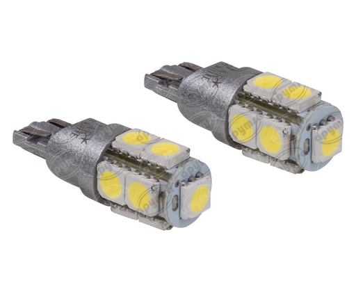 [GT1954153] BOMBILLA SMD BLANCO 158 12V 9 SMD 194/T10 STAR 158