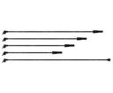 CABLE BUJIA TOYOTA HILUX 22R 81-88 4CIL 2.4 TECNOFUEL-EFI  B&B 28103