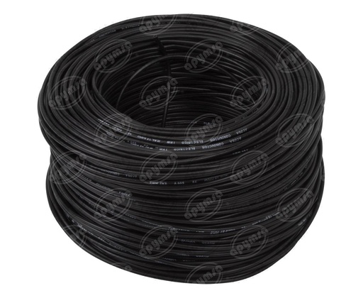 [GT0920002] CABLE INSTALACION NEGRO # 18 100M PLASTICO ROLLO 18-100