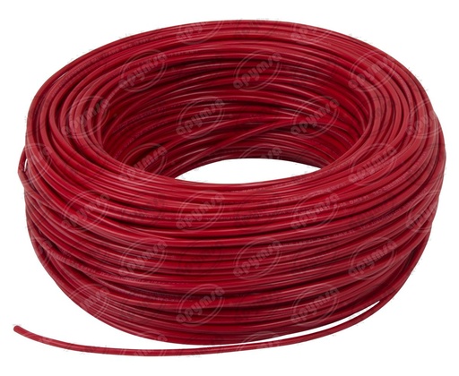 [GT0916001] CABLE INSTALACION ROJO # 14 100M PLASTICO ROLLO 14-100