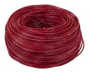 CABLE INSTALACION ROJO # 16 100M PLASTICO ROLLO 16-100