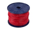 CABLE INSTALACION ROJO # 16 200M PLASTICO EN CARRETE 16-200