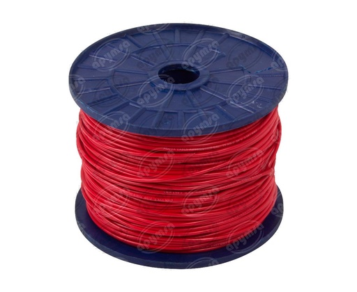 [GT0918010] CABLE INSTALACION ROJO # 16 200M PLASTICO EN CARRETE 16-200