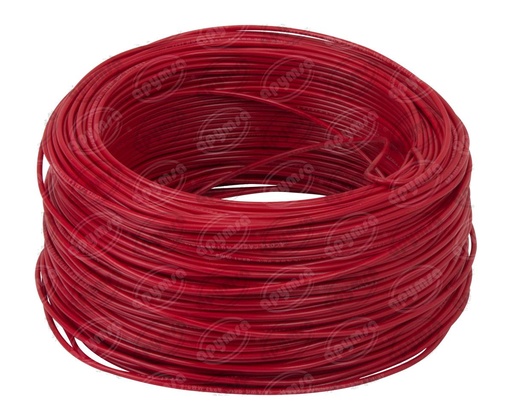 [GT0920001] CABLE INSTALACION ROJO # 18 100M PLASTICO ROLLO 18-100