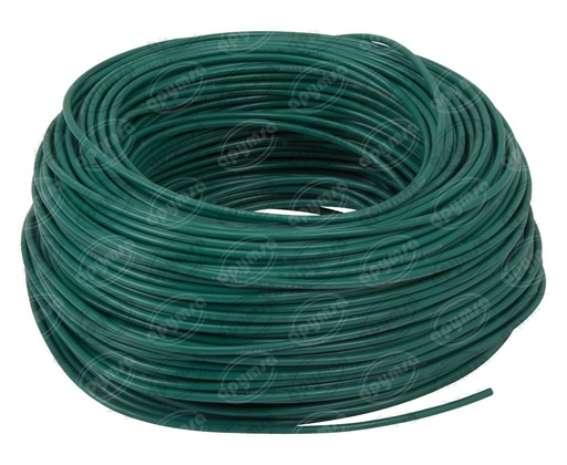 [GT0916007] CABLE INSTALACION VERDE # 14 100M PLASTICO ROLLO 14-100