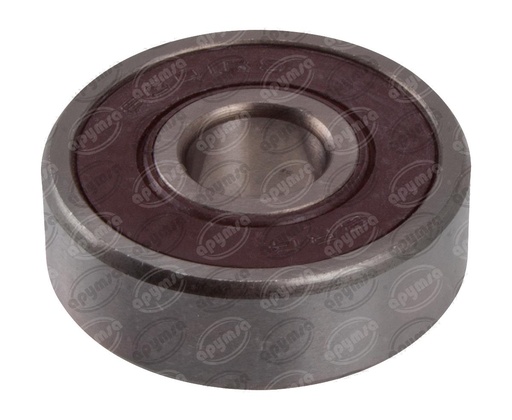 [GT0512900] COJINETE STARTER DELCO, MITSUBISHI 39MT, PLGR, OSGR 6301 SELLO HULE PARA ARMADURA LADO COLECTOR BRG 6301-2RS