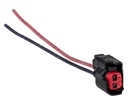 CONECTOR INYECTOR 2 HEMBRATERMINALES CON SEGURO DE LADO FORD CHRYSLER NACIONAL 1454204