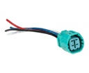 CONECTOR REGULADOR NIPPONDENSO IR/IF 4TERMINALES ACURA, HONDA, ISUZU. IMPORTADO IN445C