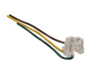 CONECTOR TIPO SOQUET H4 / 9003 3TERMINALES UNIDAD LATERAL CALIBRE #16 (CONECTOR) H4 NACIONAL S-526