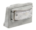 LUZ CORTESIA LED PLACA SOPORTE GRIS