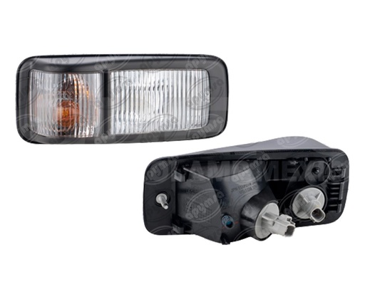 [GT6205829] LUZ DIRECCIONAL MICA TRANSPARENTE DERECHA ISUZU ELF 07-15 NQR-85 NPR75 DEPO 013-1505-06