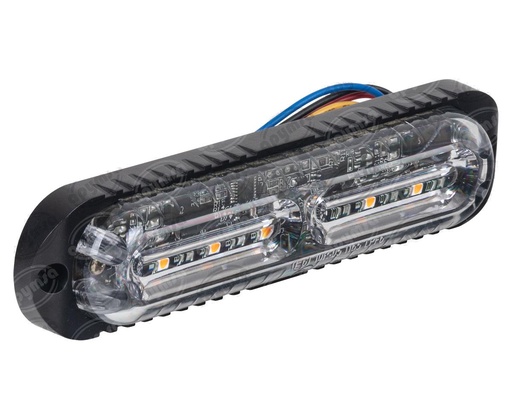 [GT1799872] LUZ ESTROBO 12V-24V AMBAR IMPORTADO LPF6 AMBAR 