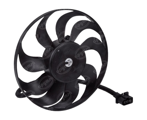 [GT4352704] MOTOVENTILADOR AIRE ACONDICIONADO CON ASPAS JETA A4 CALSICO 08-2016 CARFAN MV 1J0 959 455B