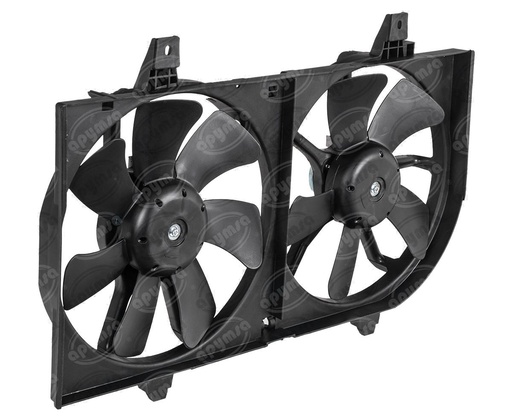 [GT4353302] MOTOVENTILADOR RADIADOR Y AIRE ACONDICIONADO TOLVA DOBLE NISSAN SENTRA CARFAN MV 75527